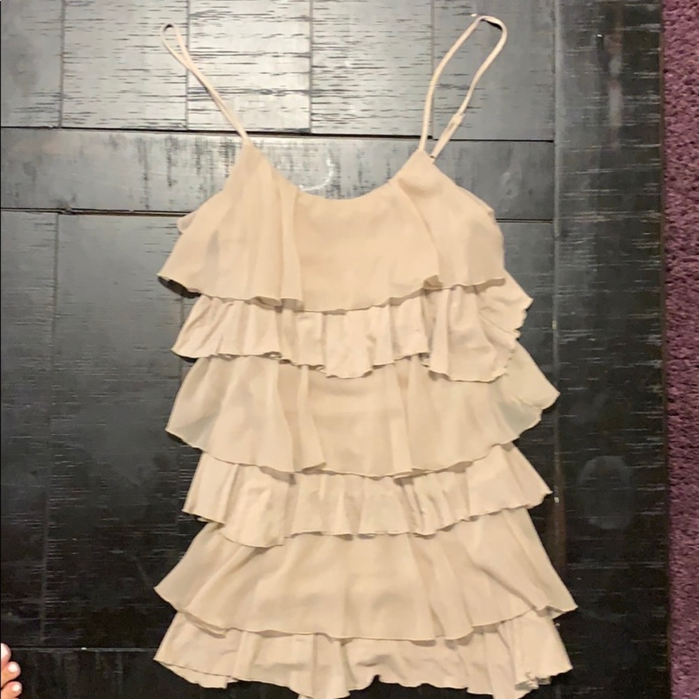 Tan dress